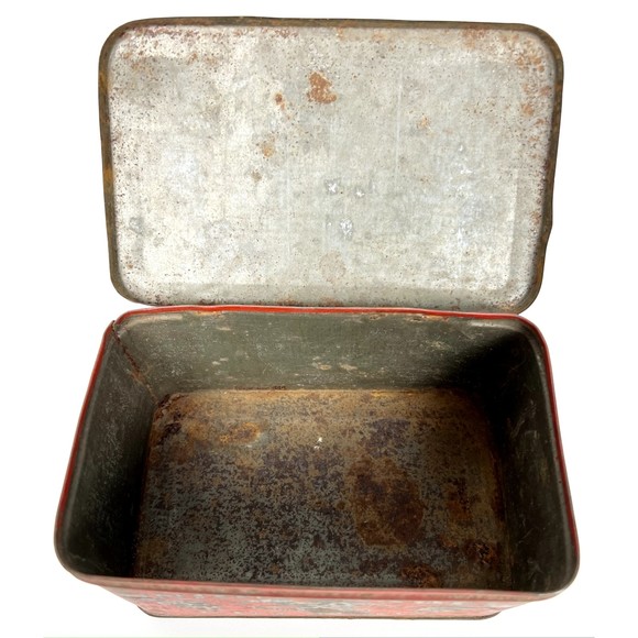 C. 1900-1920s Union Leader Cut Plug for Smoking Chewing Lorillard Tobacco Tin - Picture 6 of 8